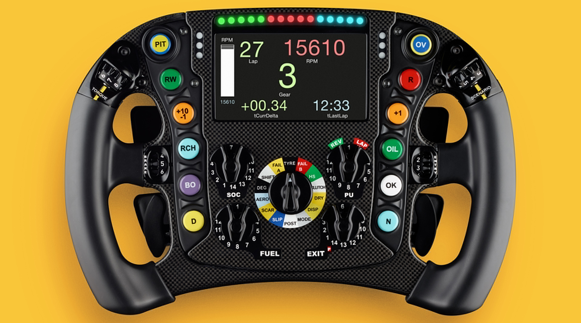 Bell & Ross steering wheel Formula One 2017