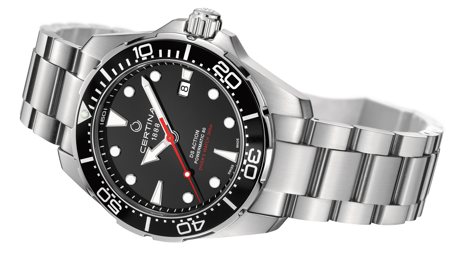 Certina DS Action Diver Automatic side